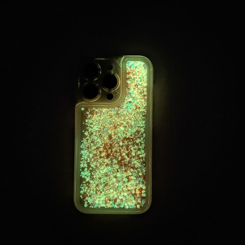 Pretty Glitter Liquid Glowing Phone Case Cover For iPhone 15 Plus 14 16 Pro Max - Picture 11 of 44