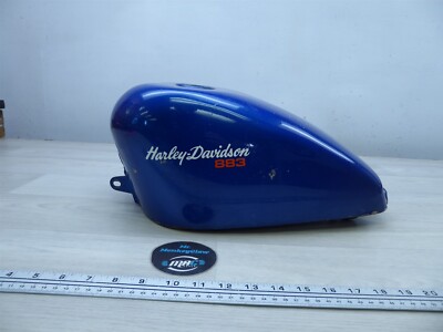 Harley-Davidson Sportster XL883 Blue Peanut Gas Fuel Petrol Tank