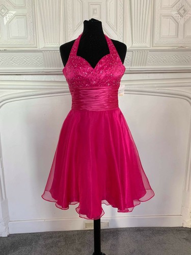 Ruby Prom Style 3057 hot pink size 4 