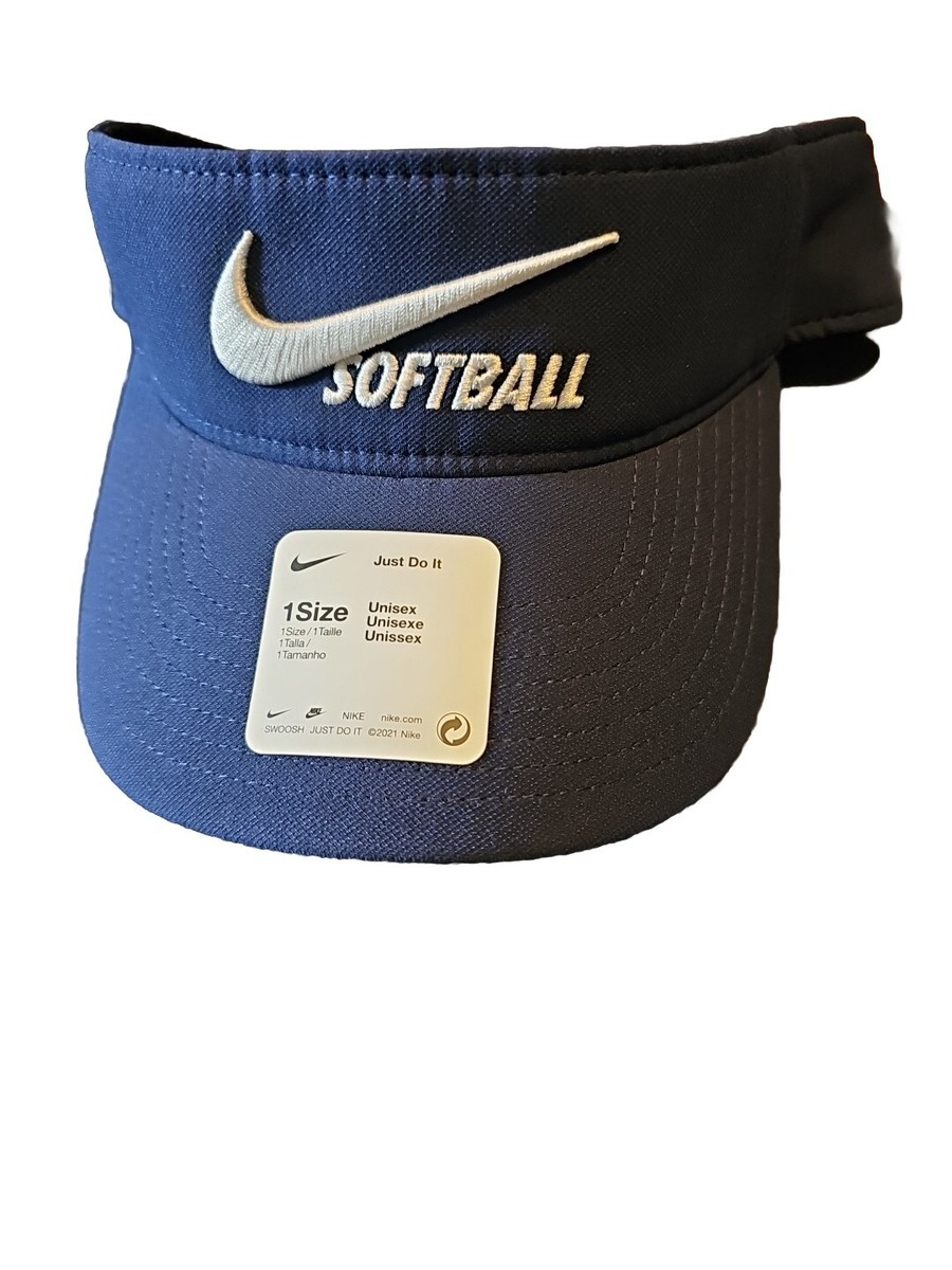 nike softball visor
