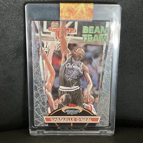 1992-93 Topps Stadium Club Beam Team Shaquille O'Neal Rookie RC HOF