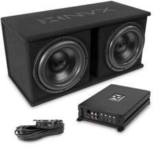 NVX NPKG212 500W RMS Dual 12" Subwoofer Bass Package