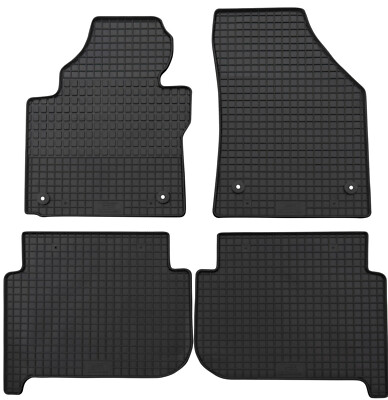 Gummimatten 4-Teile für VW Touran ab 02/2003-08/2015 vorne/1.Reihe PETEX