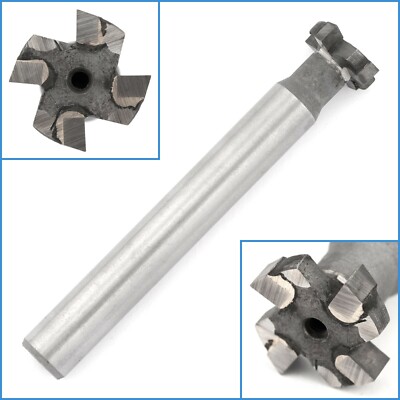 16mm x 4mm Carbide Blade T Slot Cutter End Mill Milling Cutter Tip Tipped Tool