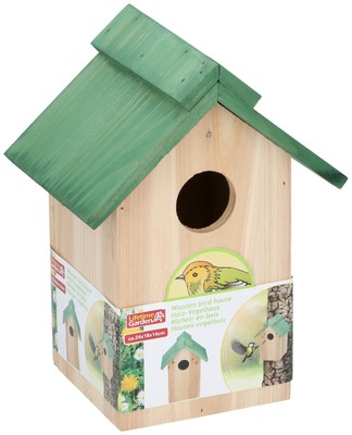 Holz Vogelhaus Nistkasten Vogelhäuschen Nisthaus Vogelfutterstation