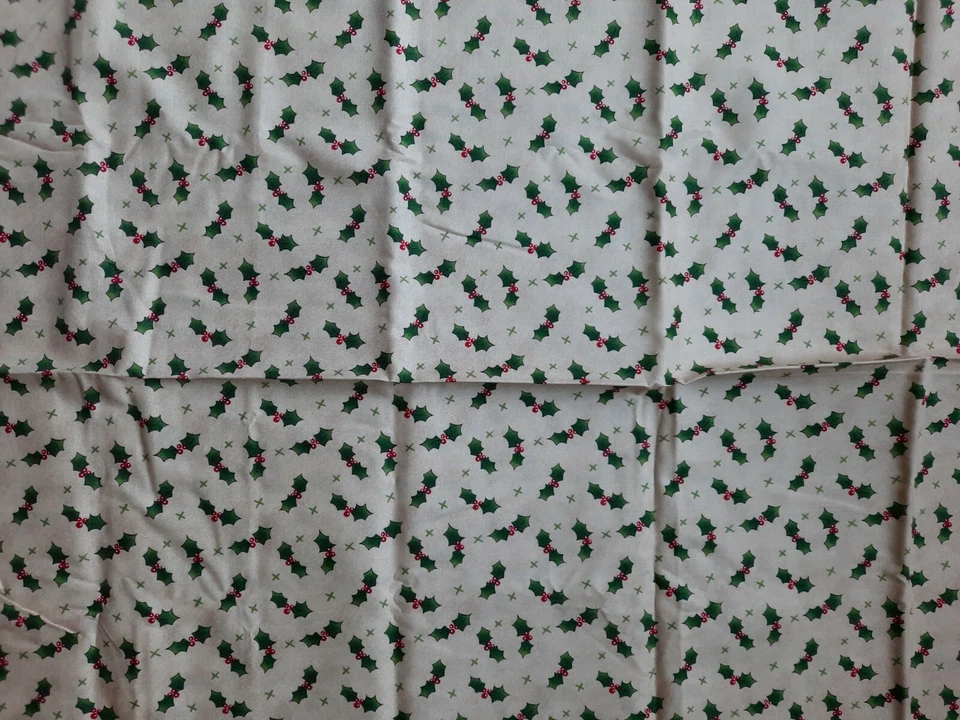 Jolly St. Nick MaryJo Tuttle Connecting Threads Cotton Fabric 42"X35" Christmas - Image 3 of 4