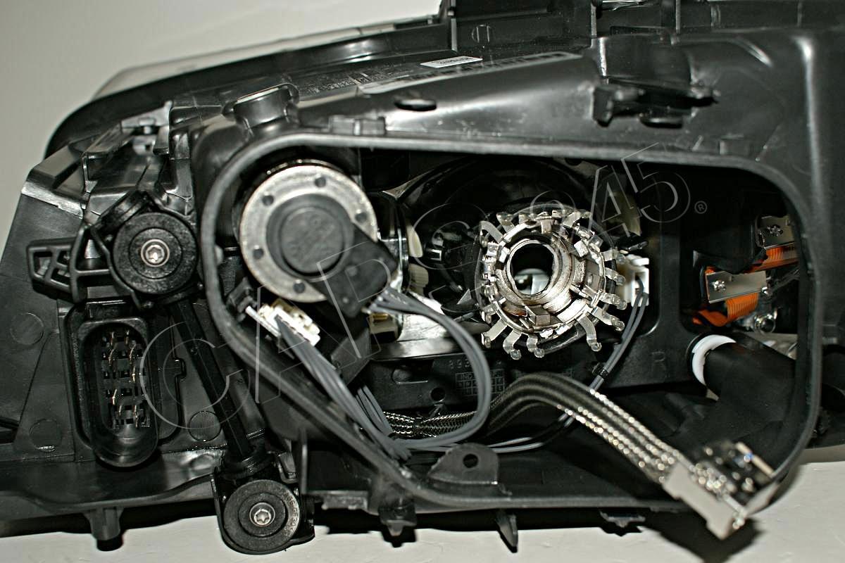 AUDI Q7 2009 BiXenon HeadLights DRL LED Front Lamps PAIR LH + RH eBay