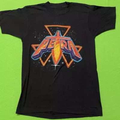 Petra Band Logo T-Shirt Classic Black Unisex S-5XL GC2095