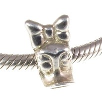 RARE CHAMILIA 925 sterling silver  Disney DAISY DUCK charm bracelet bead