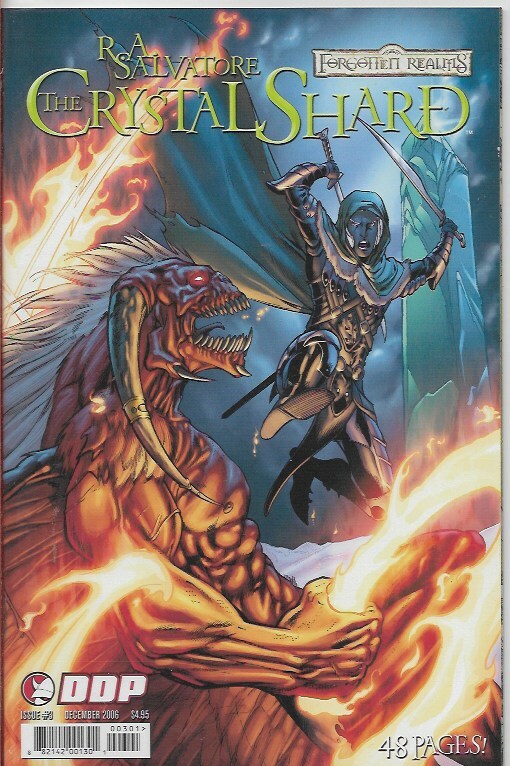 R.A Salvatore Forgotten Realms - CRYSTAL SHARD #3 - Back Issue (S)