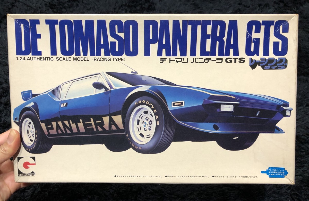 マルイDe Tomaso Pantera GTS プラスチックモデル未開上級者用 Real Sports Car 1/24 De Tomaso Pantera GTS Plastic Model