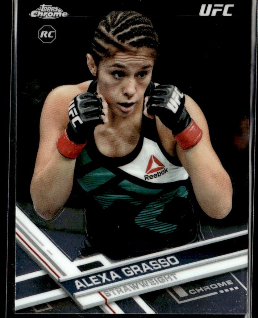 2017 Topps Chrome UFC Champ RC Alexa Grasso Rookie #85