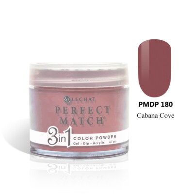 LeChat Perfect Match 3 in 1 Color Powder PMDP180 Cabana Cove 1.5oz