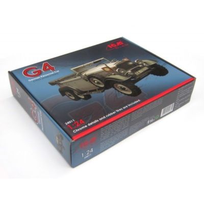Maquette Mercedes Type G4 1935 – ICM 1:24, 255 Pièces, Plastique, Ukraine