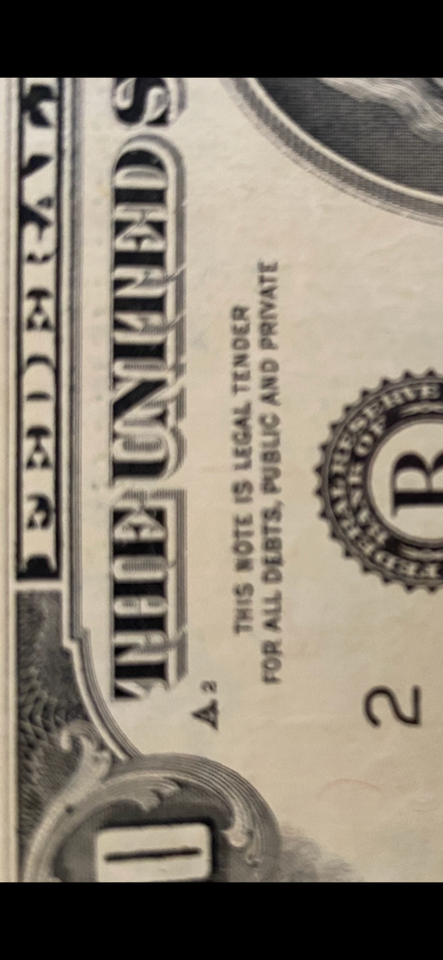 One Hundred Federal Reserve Note Ebay 