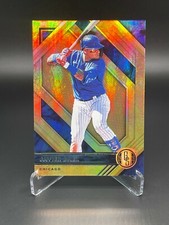 2050 Panini Chronicles #20 Javier Baez Gold Standard Chicago Cubs