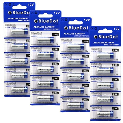 BlueDot A23 Battery 12Volt 23AE 21/23 GP23 23A 23GA MN21 12v ~ 20-Pack