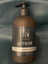 American Crew Acumen Mens Daily Thickening Shampoo For Thinning Hair 9.8 oz