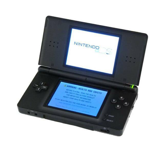 Nintendo Ds Lite Cobalt Black Console For Sale Online Ebay