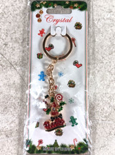 Crystal Christmas Keychain Stocking