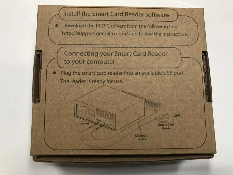 x50 GEMALTO IDBRIDGE CT30 USB SMART CARD READERS  - BRAND NEW - Image 2 of 4