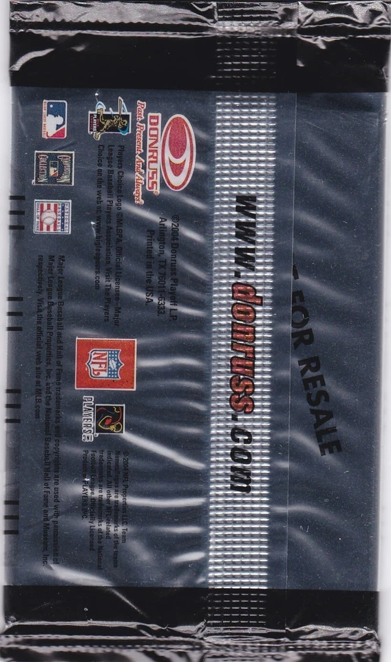 NEW PACK SEALED Football Baseball Playoff Cards 2004 NATIONAL TRADING CARD DAY! - Image 2 of 2