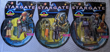 STARGATE 6x  3 3/4" Figuren-Lot  ANUBIS RA HORUS SKAARA DANIEL KAWALSKY *** OVP