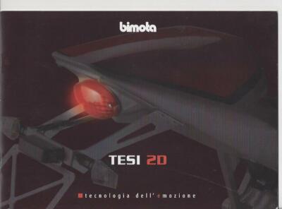Bimota Tesi 2D Original Prospekt brochure ca. 2004