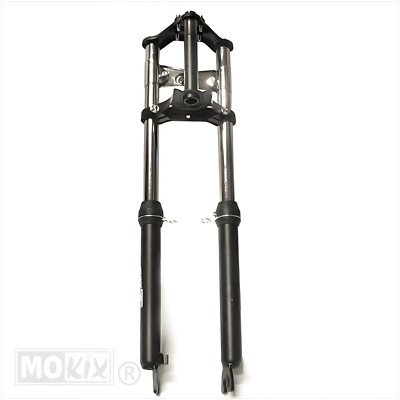 Gabel - Telegabel - Federgabel +10cm EBR, schwarz, für Puch Maxi