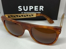 RetroSuperFuture UL6 Flat Top Structura Frame 55mm Sunglasses NIB