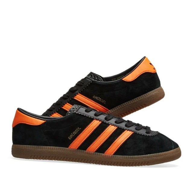 adidas brussels black orange