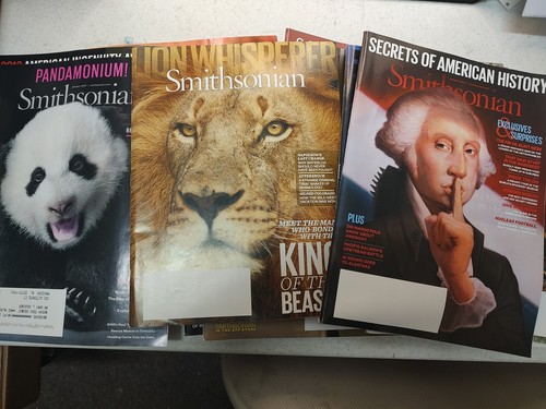 Lot Of 18 2013 2014 & 2015 Smithsonian Magazine Big Cat Pyramid Culture ...