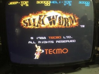 SILKWORM - 1988 Tecmo - Guaranteed Working JAMMA Arcade PCB