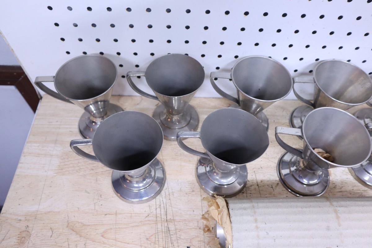 Set of 21 Antique 1914-15 Trade Vortex Metal Paper Ice Cream Cup