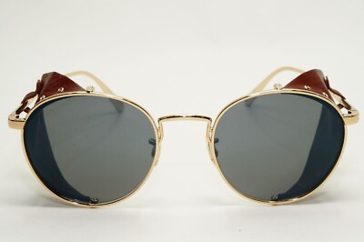 Oliver Peoples Sunglasses Cesarino-L Gold Grey Side Shields OV