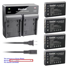 Kastar Battery Rapid Charger for Fujifilm NP-120 Fuji FinePix 603 FinePix M603