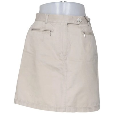 Mexx Women, Rock, Größe: 40, Beige, Baumwolle, Einfarbig, Damen #tpf