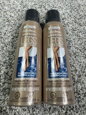 Sally Hansen Airbrush Legs Makeup Spray Beige Glow 4.4oz Water Resistant Duo New