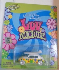 JOHNNY LIGHTNING REAL WHITE LIGHTNING LUV MACHINE VOLKSWAGEN BEETLE BUG 339/500
