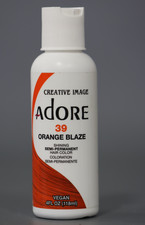 Adore Semi-Permanent Haircolor 039 Orange Blaze 4 oz Vegan Pack of 1 