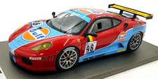 BBR Ferrari F430 Gt N 98 Ice Pol Racing Team Gulf Dhl 1000km Spa 2007 Y.lambert C.lefort S.lemeret 1:18 AB18014