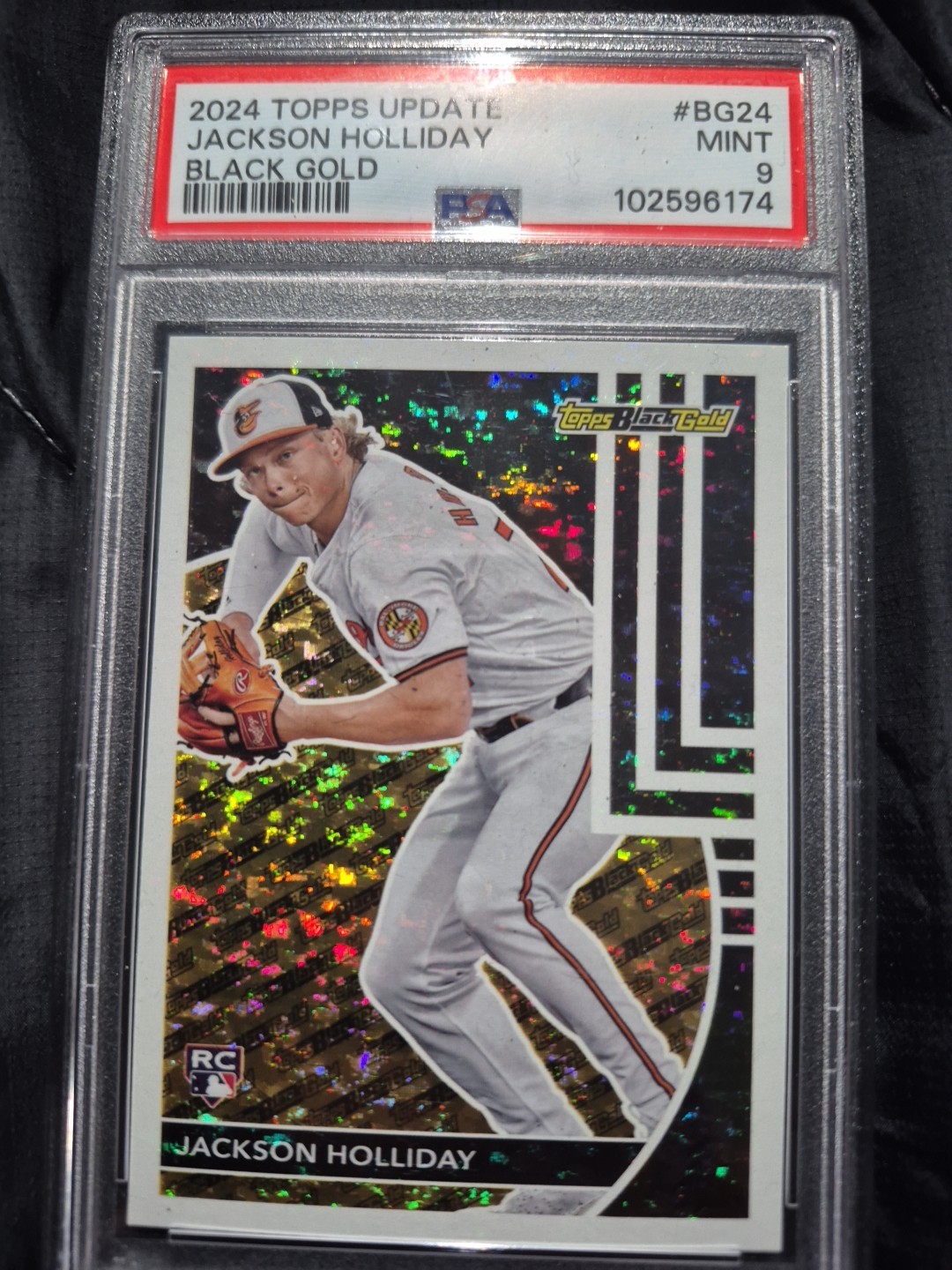 2024 Topps Update Series - Topps Black Gold Jackson Holliday #BG-24 (RC)