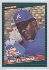 1986 Donruss The Rookies Box Set Andres Thomas #10 1c7