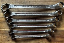 STAHLWILLE STABIL 20 series - set of 6 x AF sizes  - Cranked Ring Spanner’s