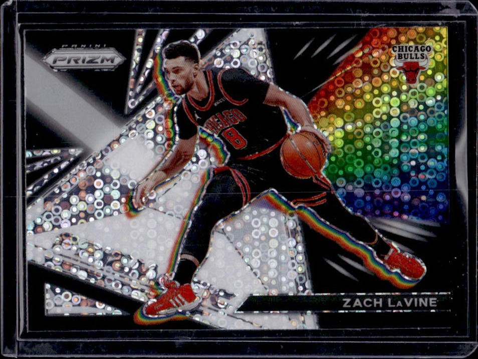 2021-22 Prizm Zach LaVine Prizmatic Fast Break #11 Bulls