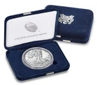 2018 W Proof American Silver Eagle ~ With Box and COA