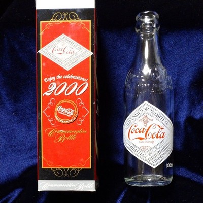 Coca-Cola Japan 2000th Anniversary Millennium Empty Bottle with Original Box