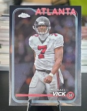 Topps 2024 Topps Chrome Michael Vick #2 Atlanta Falcons Base Set Card