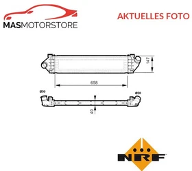 LADELUFTKÜHLER KÜHLER LADELUFT NRF 30515 A NEU OE QUALITÄT