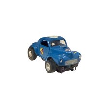 Aurora T-Jet 1401 Willys Gasser HO Slot Car 1960s Vintage Original